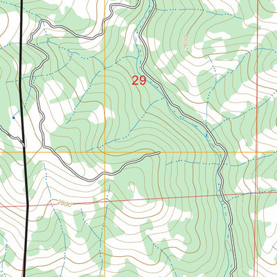 Chanchelulla Peak, CA FSTopo Preview 3