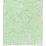 Chestnut Mountain, NC FSTopo Preview 1