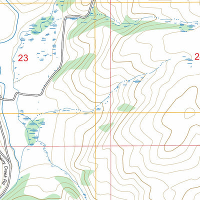 Cherry Creek Canyon, MT FSTopo Preview 2