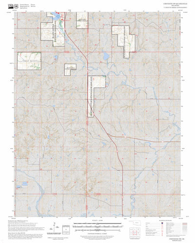 Cheyenne NW, OK FSTopo Preview 1