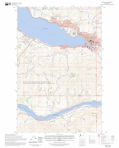 Chelan, WA FSTopo Preview 1