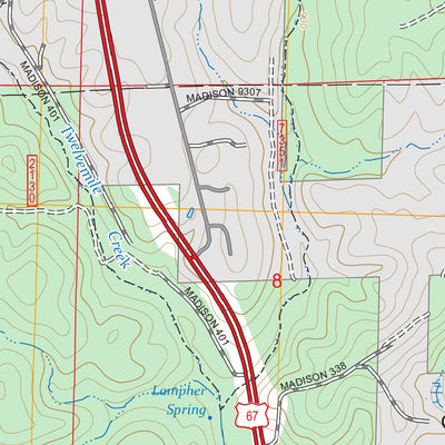 Cherokee Pass, MO FSTopo Preview 3