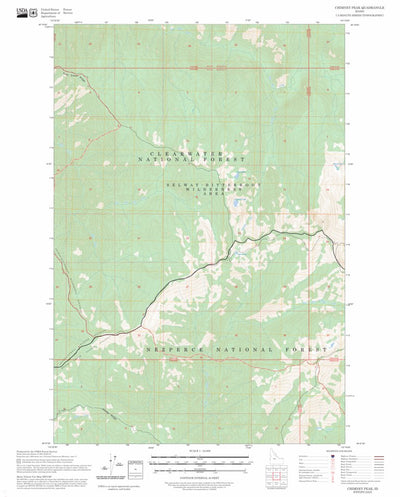 Chimney Peak, ID FSTopo Preview 1