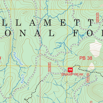Chimney Peak, OR FSTopo Preview 2