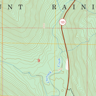 Chinook Pass, WA FSTopo Preview 2