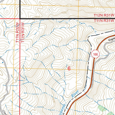 Chimney Canyon, CA FSTopo Preview 2