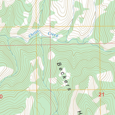 Chriss Canyon, UT FSTopo Preview 3