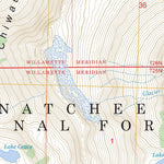 Chiwaukum Mountains, WA FSTopo Preview 3