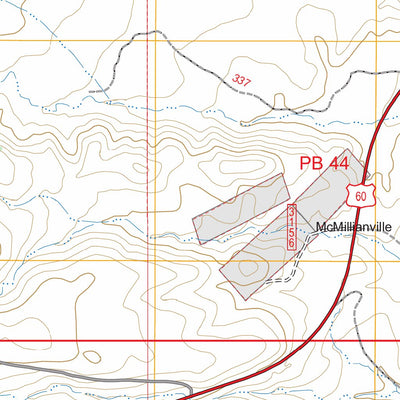 Chrome Butte, AZ FSTopo Preview 2