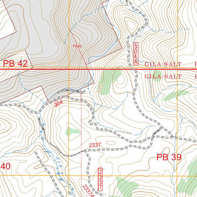Chrysotile, AZ FSTopo Preview 3
