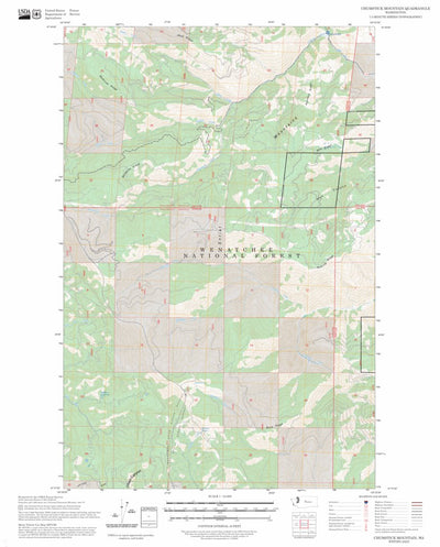 Chumstick Mountain, WA FSTopo Preview 1