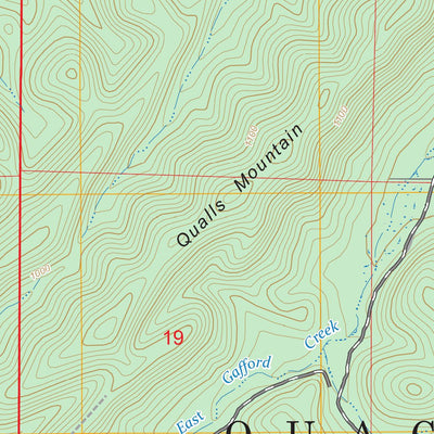 Chula Mountain, AR FSTopo Preview 3