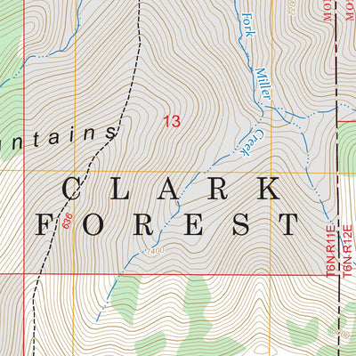 Cinnamon Peak, MT FSTopo Preview 3
