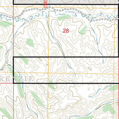 Cinnamon Creek, ND FSTopo Preview 2