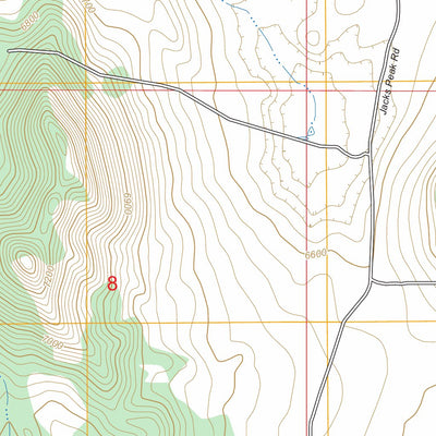 Chupadero Mountain, NM FSTopo Preview 3