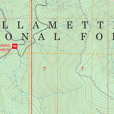 Chucksney Mountain, OR FSTopo Preview 2