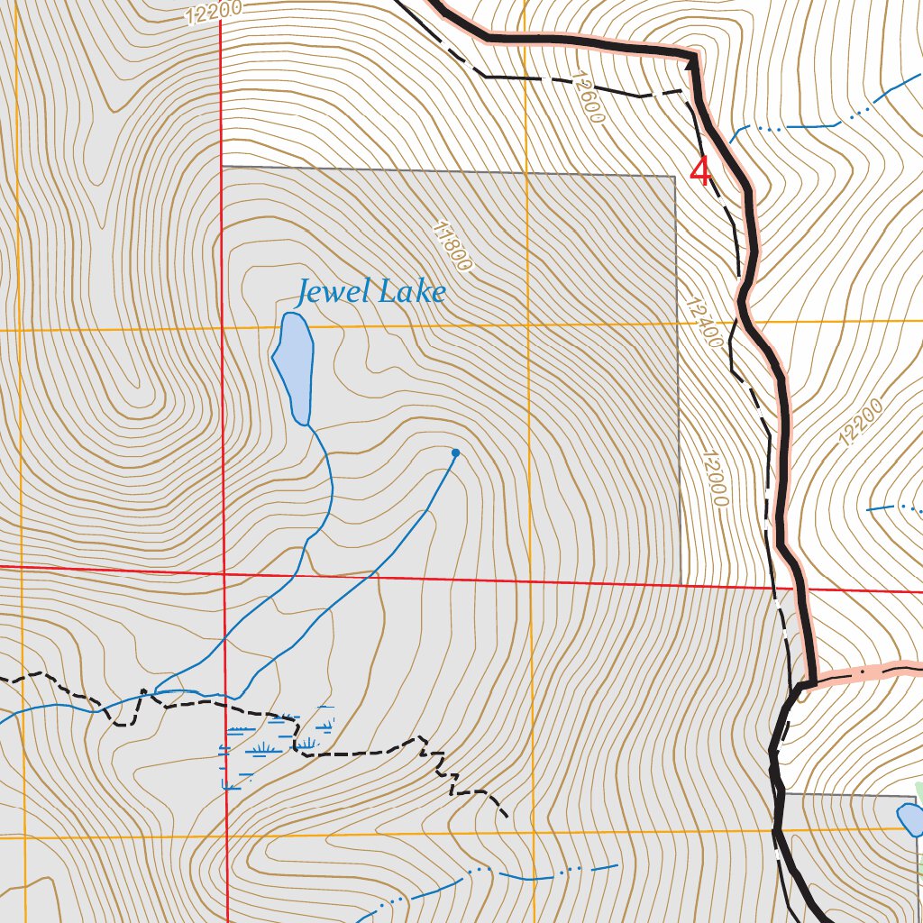 Clark Peak, CO FSTopo Map by US Forest Service - Topo | Avenza Maps