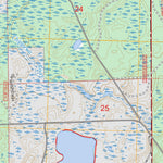 Clam Lake, WI FSTopo Preview 2