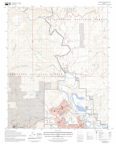 Clarkdale, AZ FSTopo Preview 1