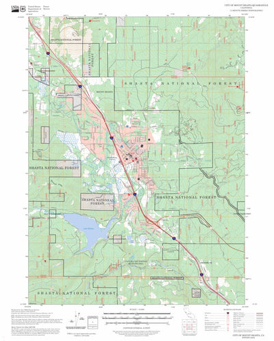 City of Mount Shasta, CA FSTopo Preview 1