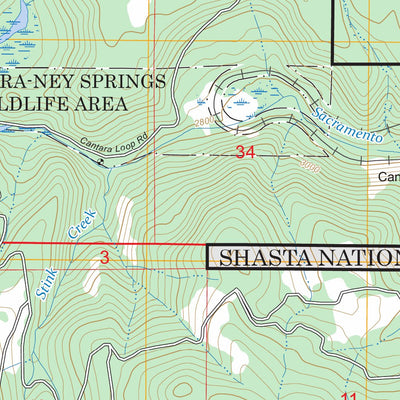 City of Mount Shasta, CA FSTopo Preview 3