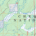 Clam Lake NE, WI FSTopo Preview 2