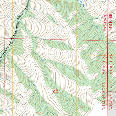 Clear Lake Ridge, OR FSTopo Preview 3