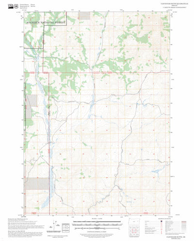 Clevenger Butte, OR FSTopo Preview 1