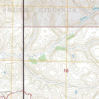 Cliffs Plateau, ND FSTopo Preview 2
