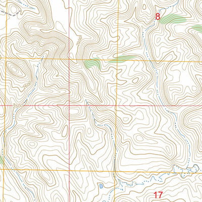 Cliffs Plateau, ND FSTopo Preview 3