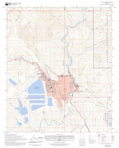 Clifton, AZ FSTopo Preview 1