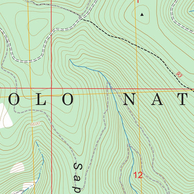 Cleveland Mountain, MT FSTopo Preview 2