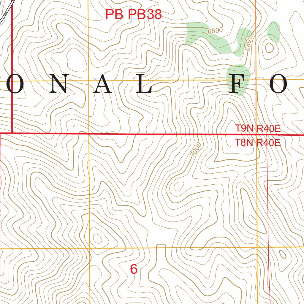 Cloverdale Ranch, NV FSTopo Map by US Forest Service - Topo | Avenza Maps