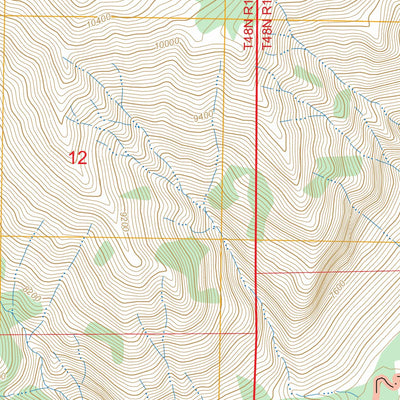Clouds Home Peak, WY FSTopo Preview 3