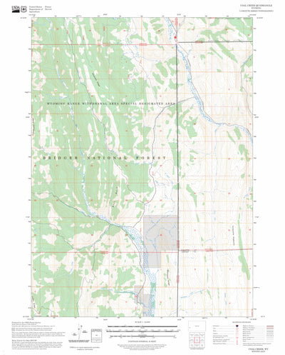 Coal Creek, WY FSTopo Preview 1