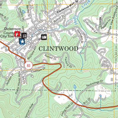 Clintwood, VA-KY FSTopo Preview 3