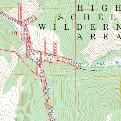 Cleve Creek Baldy, NV FSTopo Preview 3