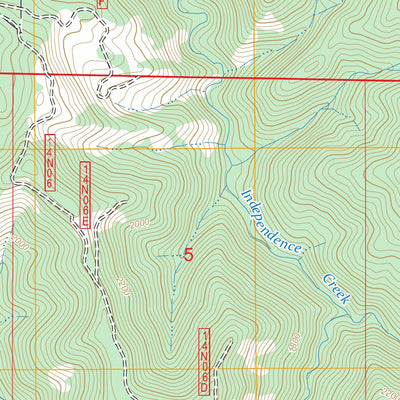 Clear Creek, CA FSTopo Preview 3