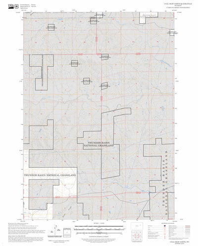 Coal Draw North, WY FSTopo Preview 1