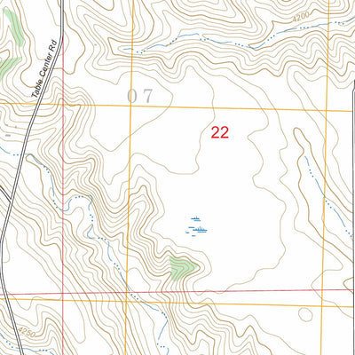 Coffee Mill Butte SE, NE FSTopo Preview 2