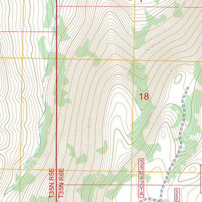 Coble Mountain, CA FSTopo Preview 3