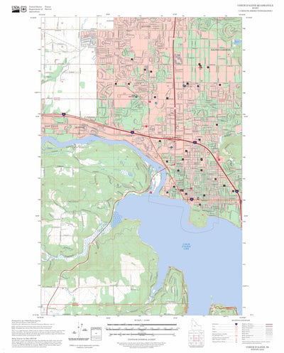 Coeur D'Alene, ID FSTopo Preview 1