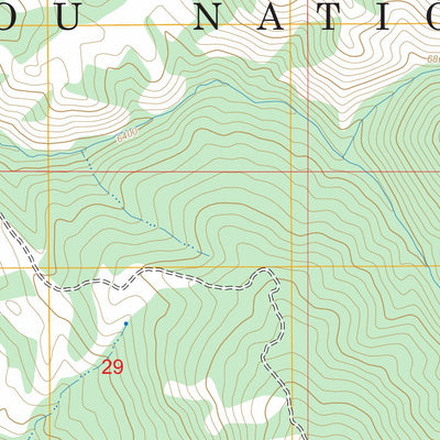 Commissary Ridge, ID FSTopo Preview 2