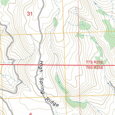 Collins Butte, OR FSTopo Preview 3