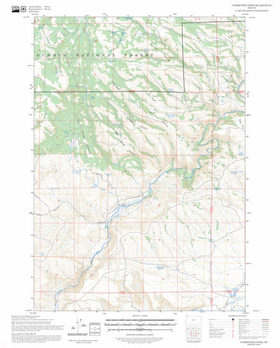 Committee Creek, OR FSTopo Preview 1