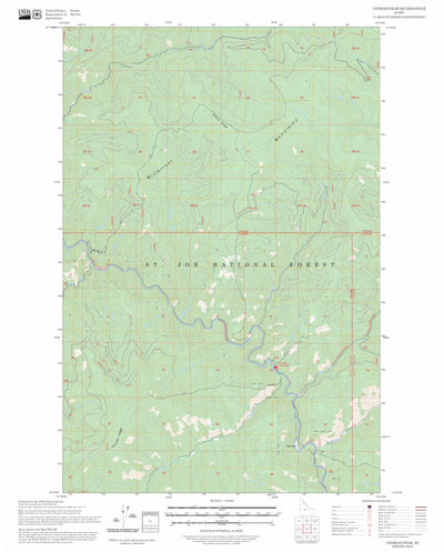 Conrad Peak, ID FSTopo Preview 1