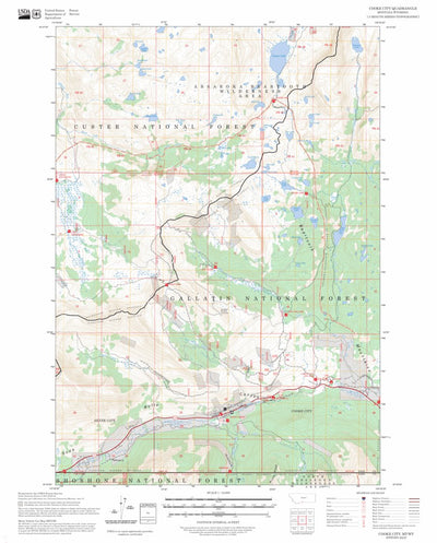 Cooke City, MT-WY FSTopo Preview 1