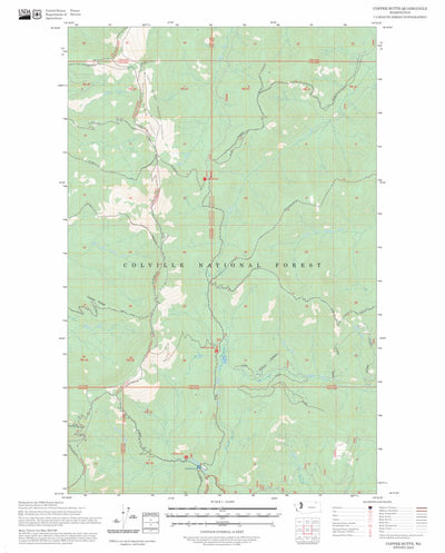 Copper Butte, WA FSTopo Preview 1