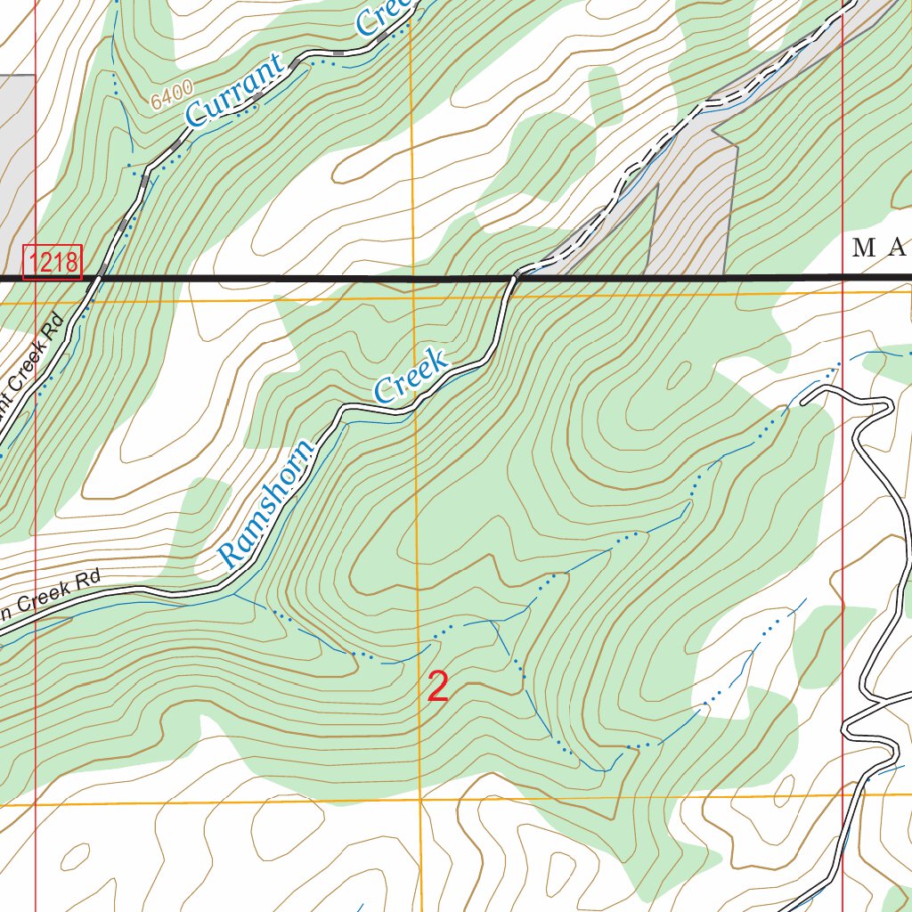 Copper Mountain, MT FSTopo Map by US Forest Service - Topo | Avenza Maps