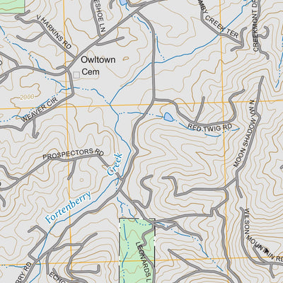 Coosa Bald, GA FSTopo Preview 2